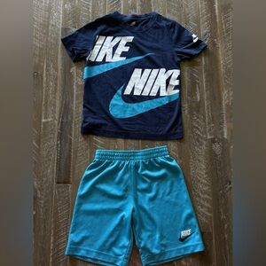 Nike Vibrant Blue Athletic Set